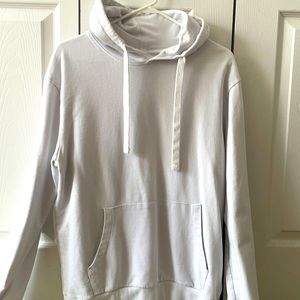 White hoodie. Men’s large.
